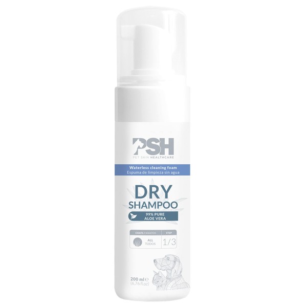 Shampooing sec pour chien et chat PSH