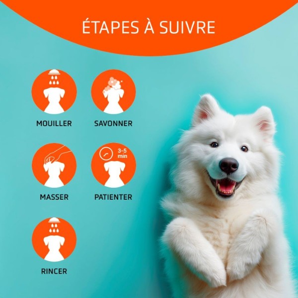 Conseils d'utilisation shampooing pour chien hydratant Artero