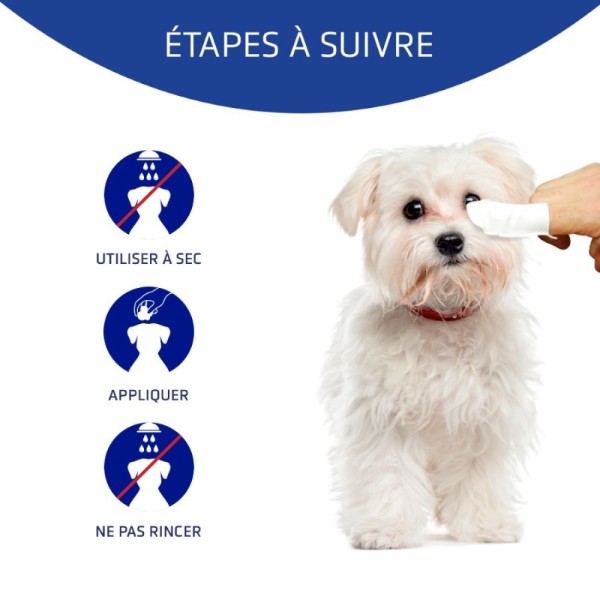 conseils d'utilisation du nettoyant yeux pour chien pretty eyes artero