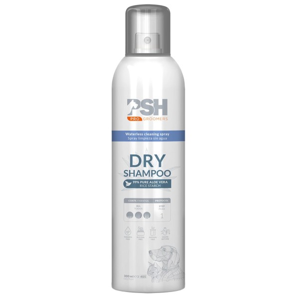 Shampooing sec pour chien et chat PSH