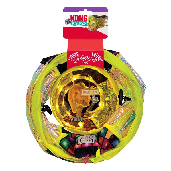 jouet pour chat spaces rave cave kong avec emballage
