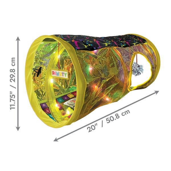 dimensions du jouet pour chat spaces rave cave kong
