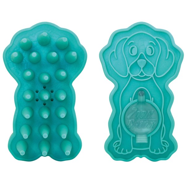 Zoomgroom bubbles pour chien côté face et côté verso