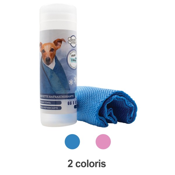 serviette rafraîchissante pour chien et chat Doogy
