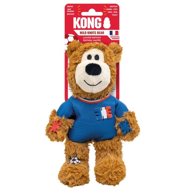 peluche pour chien wild knots bear kong avec emballage