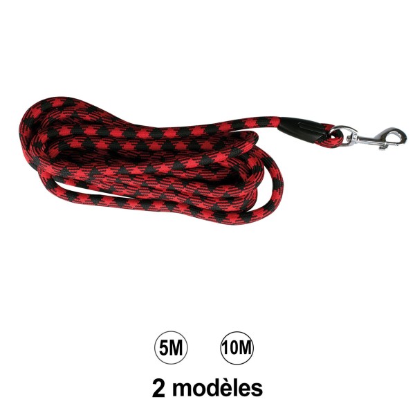 Longe pour chien en polypropylene Stay Doogy disponible en 2 tailles