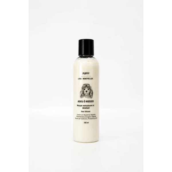masque restructurant pour chien Adieu O Noeud PUPPY en 250 ml
