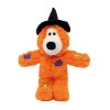 peluche pour chien Halloween Wild Knots Witch Bear KONG® en orange