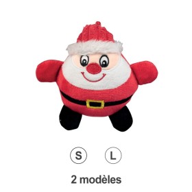 peluche sonore pour chien Père Noël Doogy disponible en 2 tailles