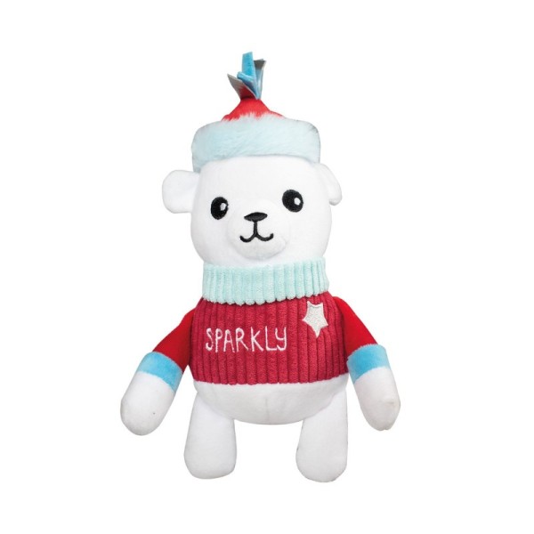peluche sonore pour chien ours de Noël Doogy