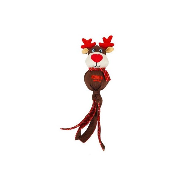 Jouet de Noël pour chien Holiday Wubba Assorted KONG® modème renne
