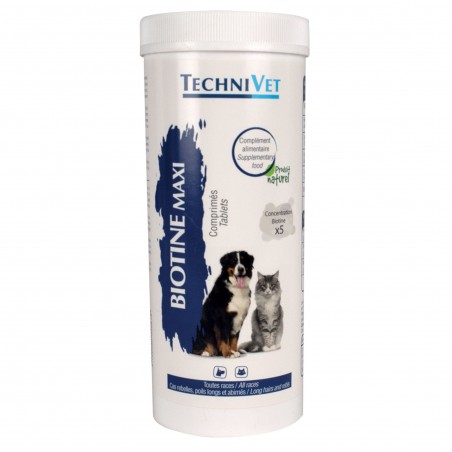 biotine maxi Technivet pour chien et chat