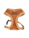 harnais pour chien beige terry puppia