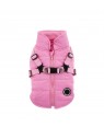 manteau pour chien rose avec harnais intégré Mountaineer Puppia