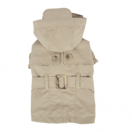 trench-coat pour chien beige claris Pinkaholic