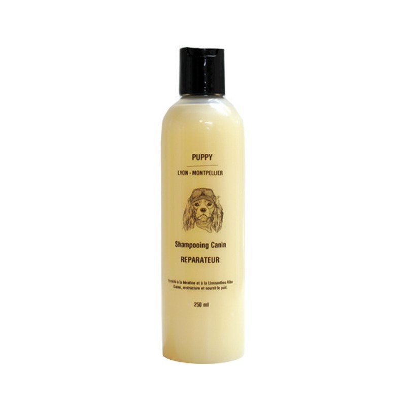shampooing réparateur à la kératine pour chien Puppy