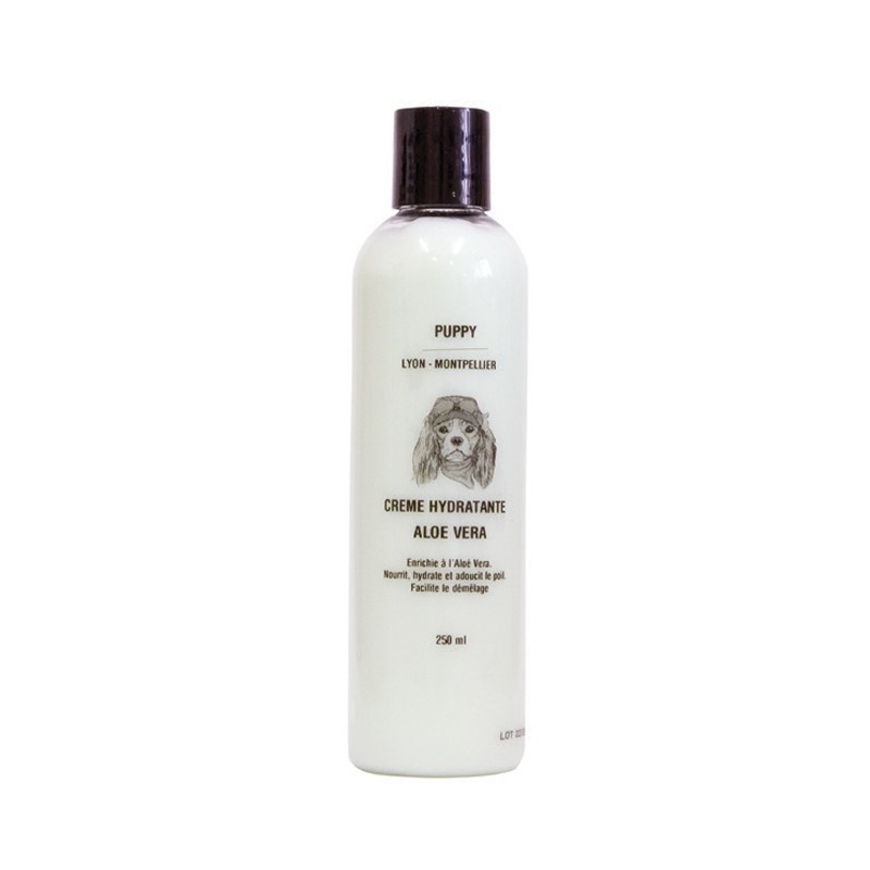 crème hydratante aloe vera Puppy