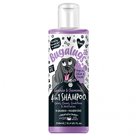 shampooing 4 en 1 lavande et camomille bugalugs