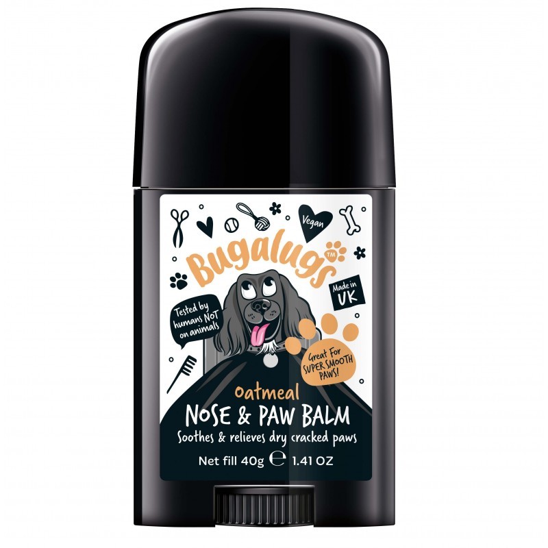 baume stick coussinet et truffe pour chien oatmeal bugalugs