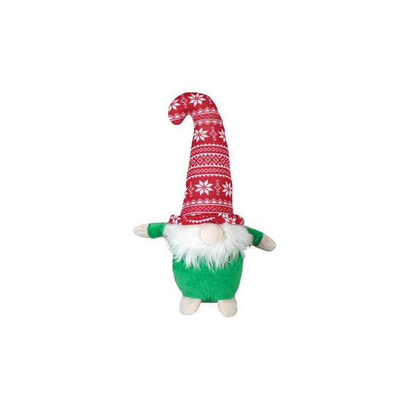 peluche pour chien gnome de noël