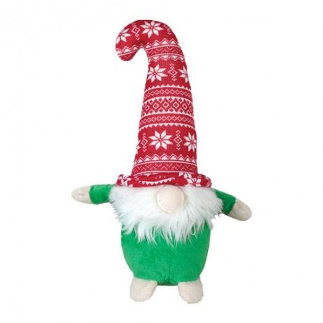 peluche pour chien gnome de noël