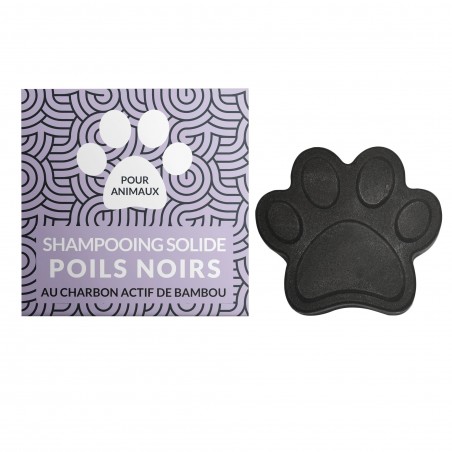shampooing poils noirs chien et chat naiomy
