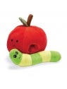 peluche de fouille pomme et asticot pour chien beetzees