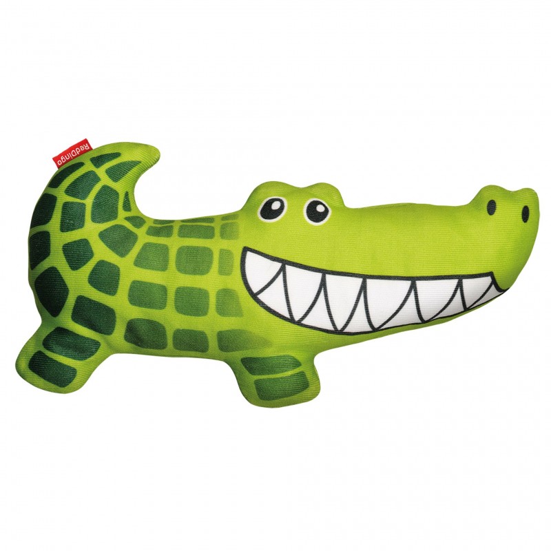jouet durable crocodile pour chien red dingo