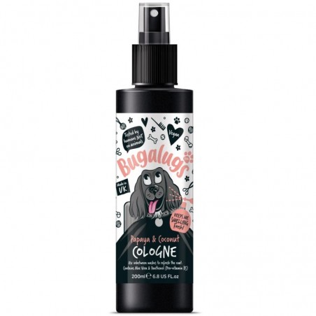 Eau De Cologne Papaya Et Coconut Pour Chien Bugalugs