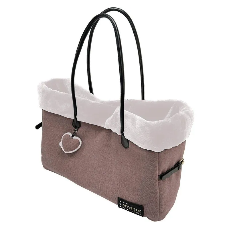 sac transport chien beige chic collection mystic dream martin sellier