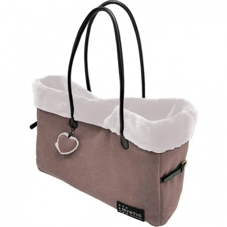 sac transport chien beige chic collection mystic dream martin sellier