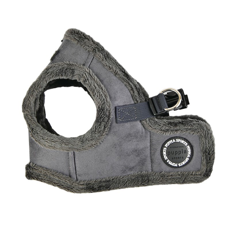 Harnais Veste pour chien gris TERRY - Puppia®
