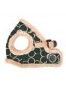 Harnais Veste pour chien kaki FLORENT Puppia de profil