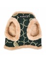 Harnais Veste pour chien kaki FLORENT Puppia de face
