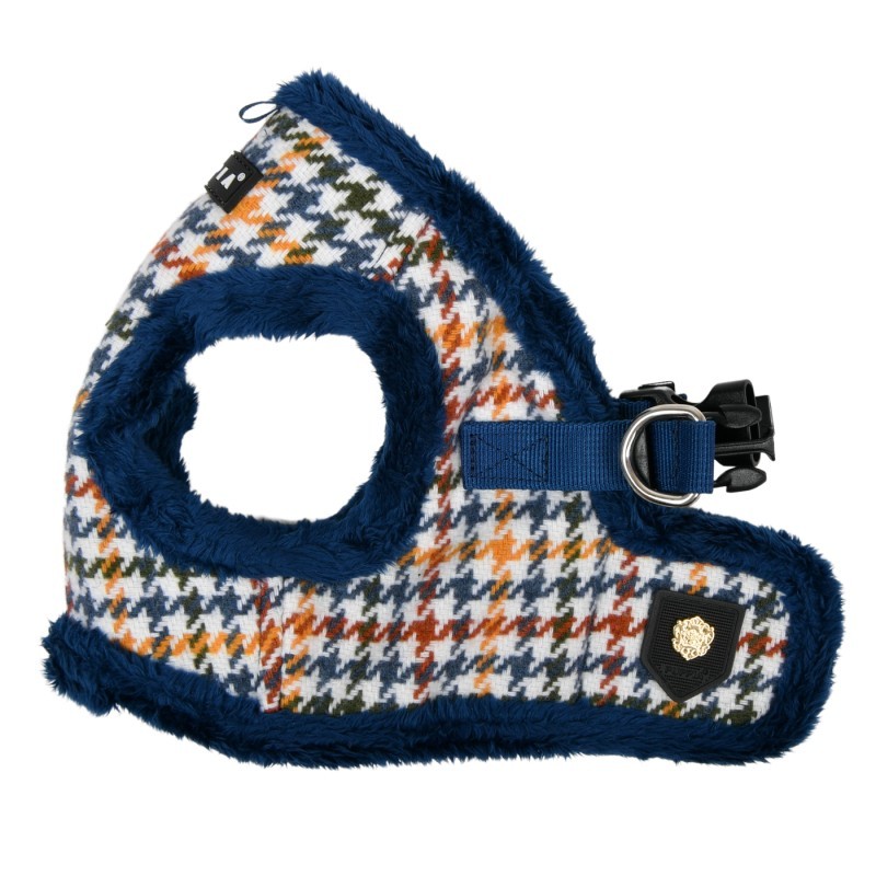 Harnais Veste pour chien bleu KENT Puppia®