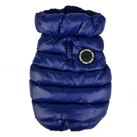 doudoune pour chien bleu marine ULTRALIGHT Puppia