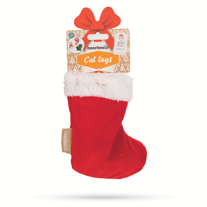 botte de noël pour chat Beeztees