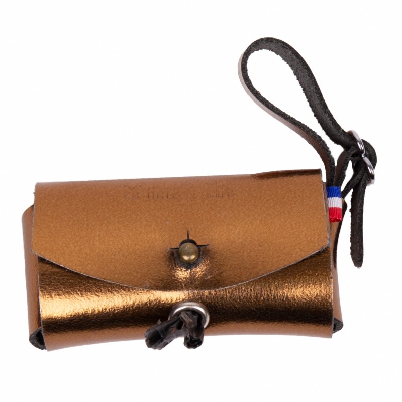 Sac cuir Cuivre Métallisé Poopi Dakota  MARTIN SELLIER
