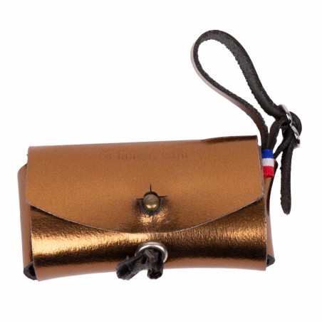 Sac cuir Cuivre Métallisé Poopi Dakota  MARTIN SELLIER