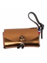 Distributeur de sacs à crottes en cuir Cuivre Métallisé Poopi Dakota  MARTIN SELLIER