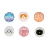 Lot de 6 magnets chat PEARHEAD décorer son réfrigérateur