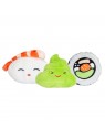 lot de 3 peluches sushi sonores pour chien pearhead