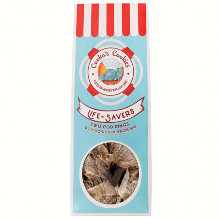 friandises pour chien anneaux peau de morue cooka's cookies