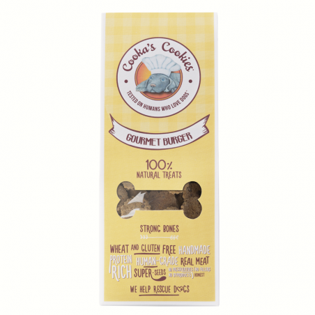 friandises pour chien burger gourmand cooka's cookies