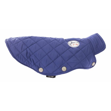 doudoune pour chien bleue chasseur alpin alter ego by martin sellier