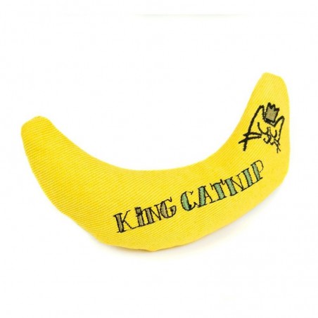 banane à la cataire jouet pour chat king catnip