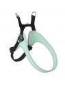 harnais pour chien menthe réglable réfléchissant pastel tre ponti