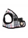 harnais veste chien noir junior puppia