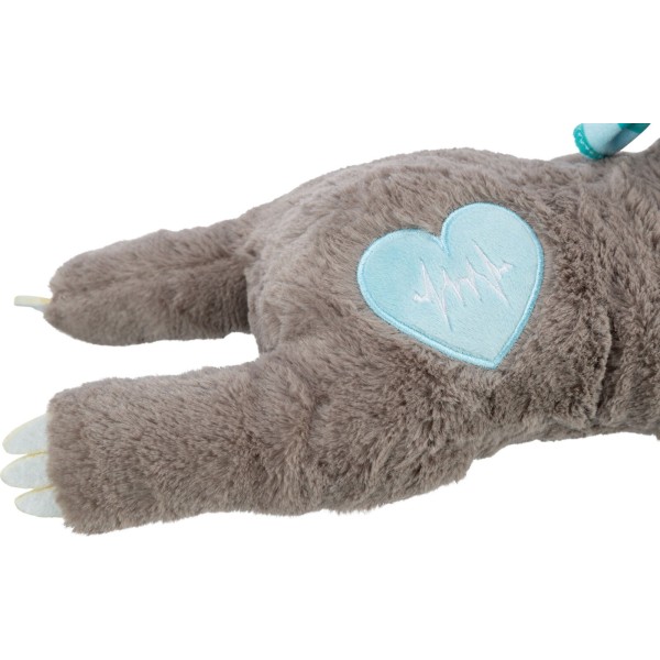 corps de la peluche pour chien junior paresseux avec battement de coeur trixie