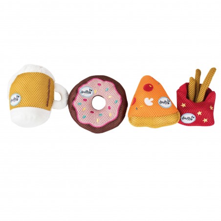 Lot de 4 jouets rafraîchissants pour chien  American Doogy